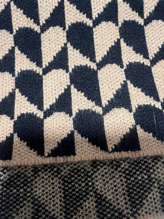 Jersey de punto con estampado corazones