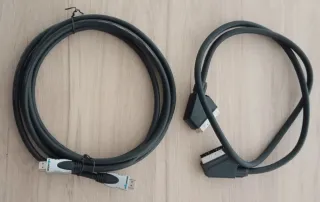 Cables HDMI y Euroconector  SCART