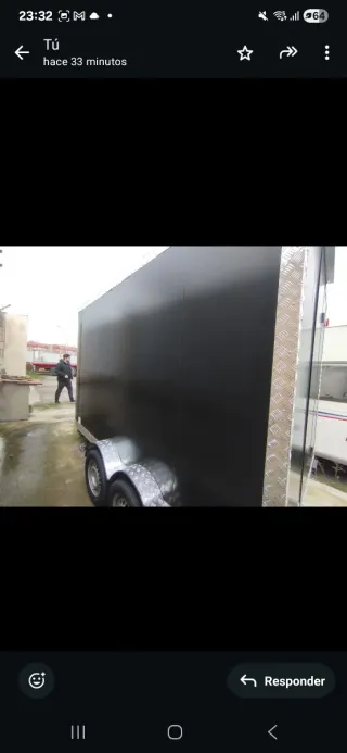 Foodtruck de hamburguesas y truss