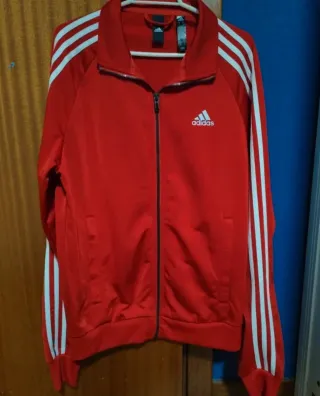 Chaqueta Adidas Roja Talla S