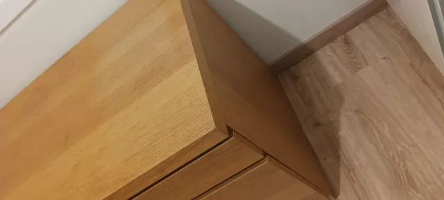 Escritorio IKEA MALM madera - Mudanza