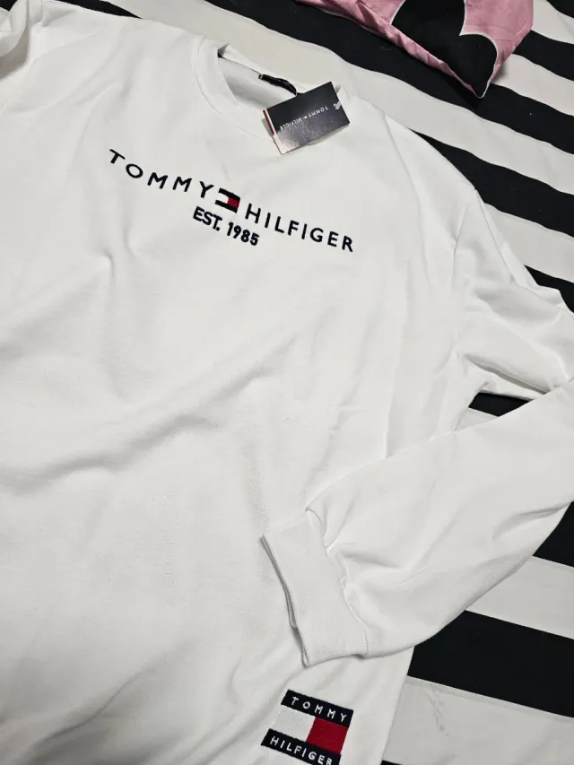 Sudadera Tommy Hilfiger Blanca