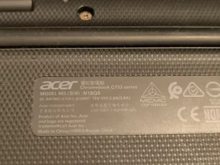 Acer Chromebook C733 Negro