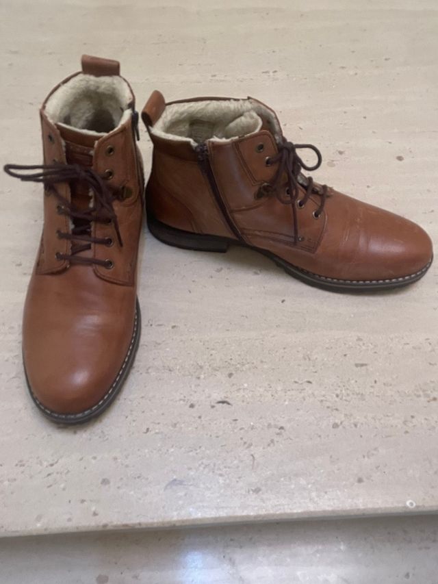 Botas de cuero