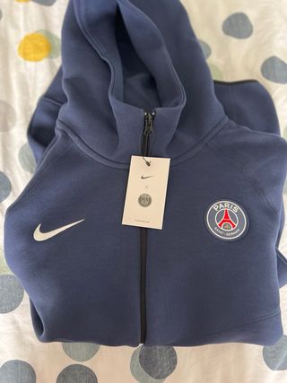 Sudadera Nike Tech fleece PSG Azul