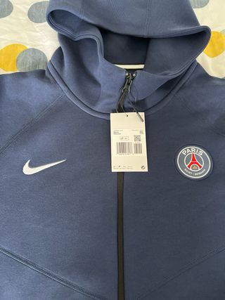 Sudadera Nike Tech fleece PSG Azul