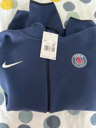Sudadera Nike Tech fleece PSG Azul