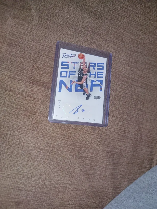 Pau Gasol Panini Prestige 2018-17 Spurs