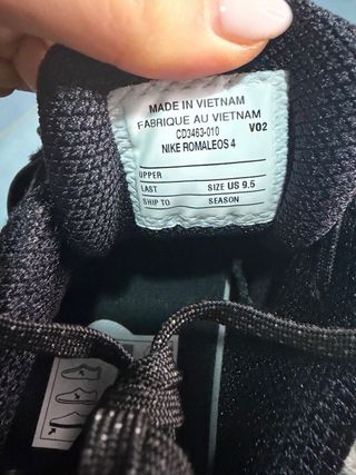 Nike Romaleos 4 scarpe sollevamento pesi