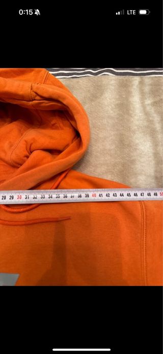 Sudadera Nike Talla S Naranja