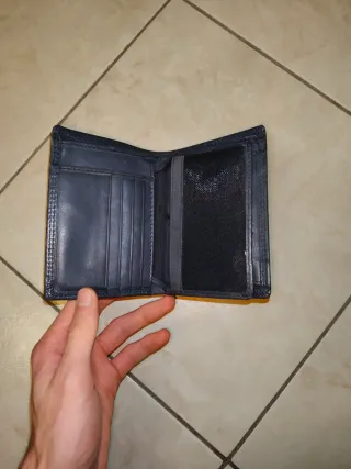 Portafoglio Lotto Uomo Pelle Nero