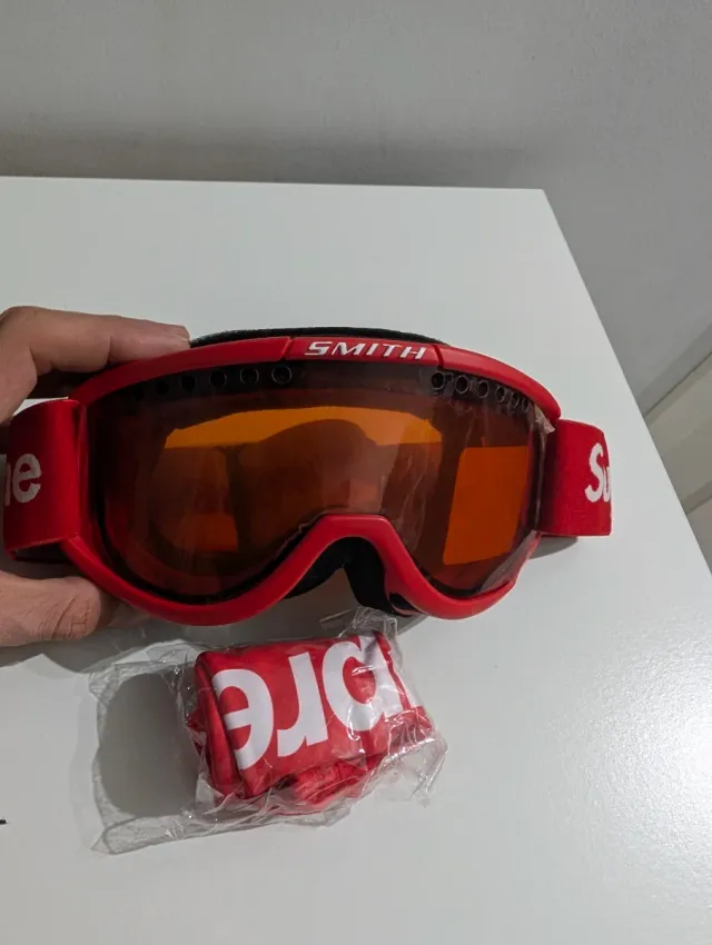 Gafas de esquí Smith x Supreme Rojas