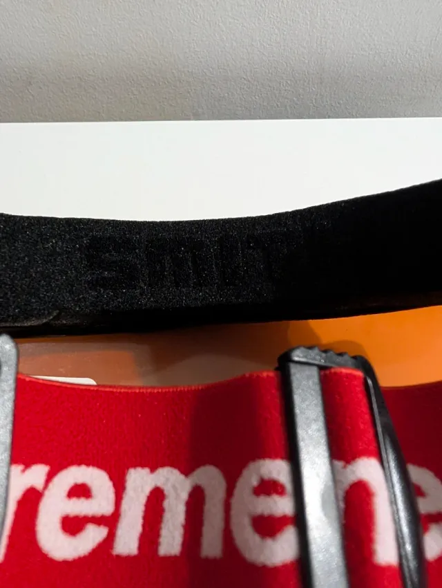 Gafas de esquí Smith x Supreme Rojas