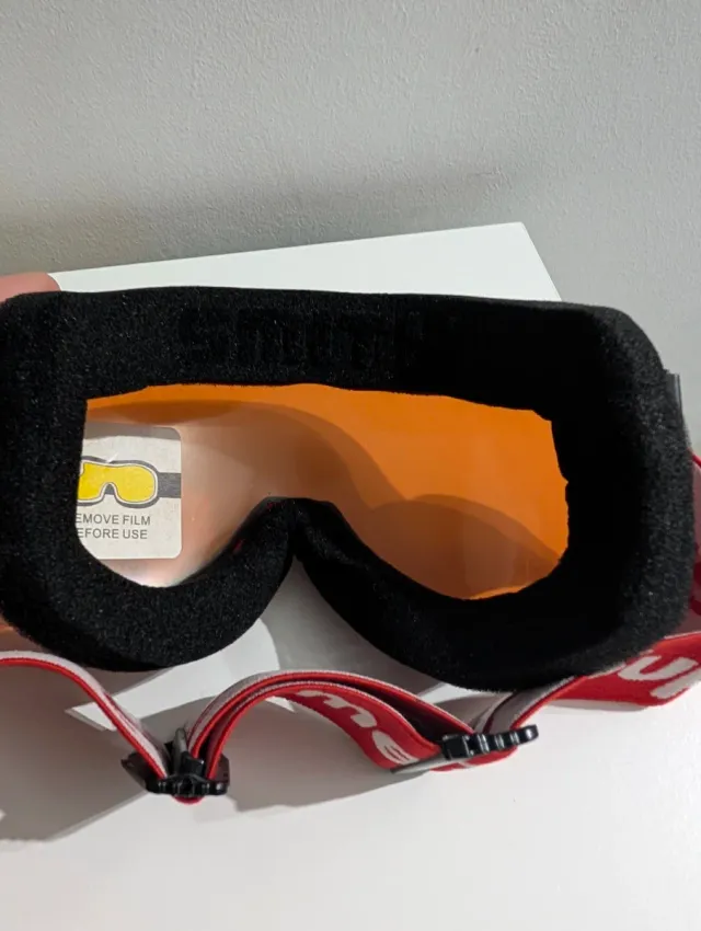 Gafas de esquí Smith x Supreme Rojas