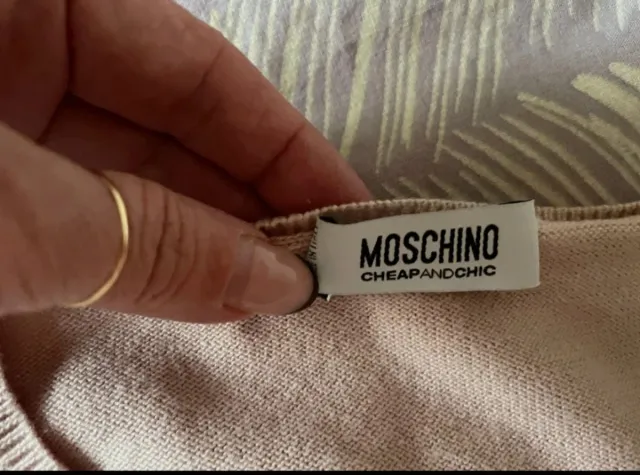 Golfino Moschino Beige con Ricami