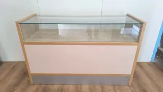 MOSTRADOR EXPOSITOR CON CAJONES MULTIUSOS