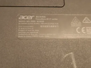 Acer TravelMate B117 Negro