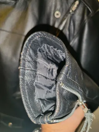 Chaqueta cuero Smart Range London Negra