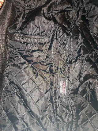 Chaqueta cuero Smart Range London Negra