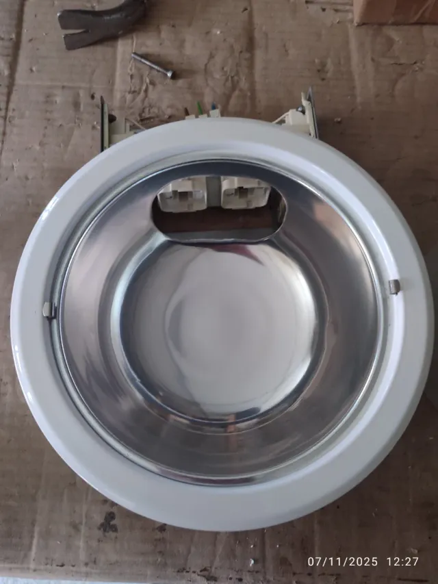 Foco de techo redondo