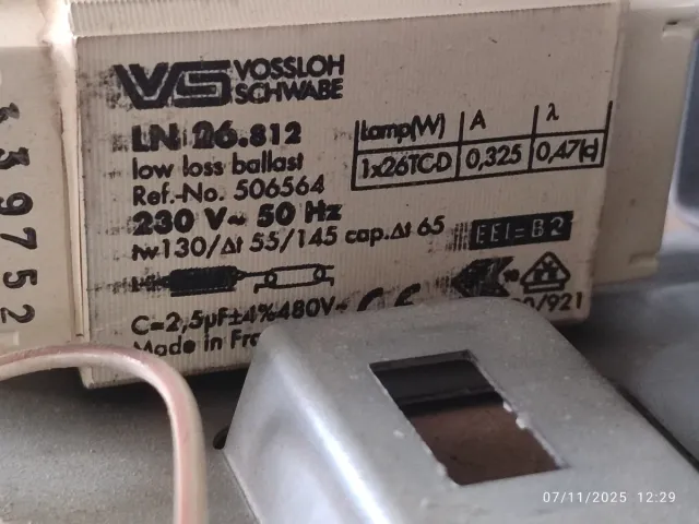 Foco de techo redondo