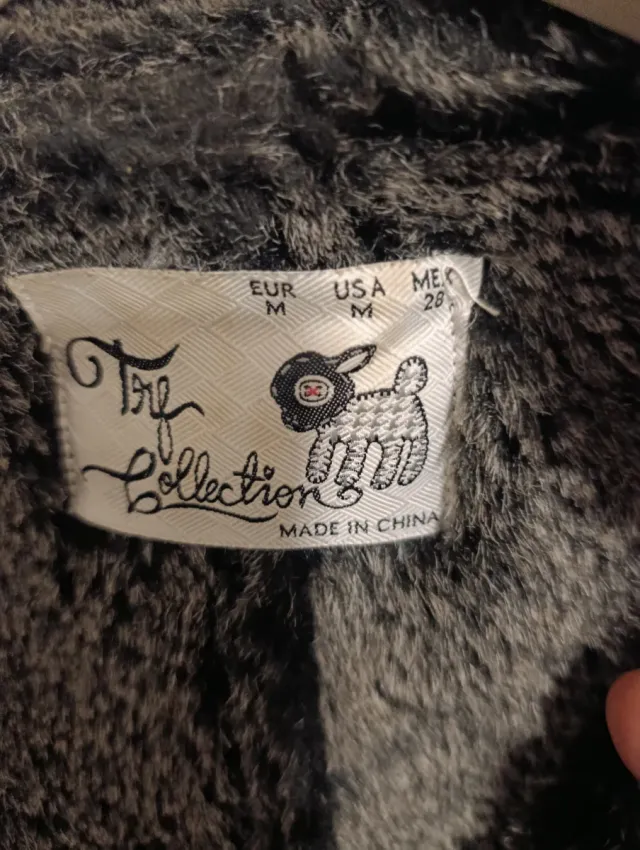 Giacchetta da donna nera e grigia