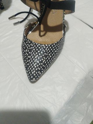 Sandalias lunares tacón fino