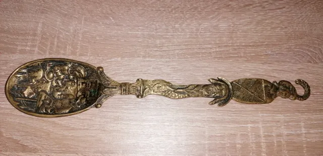 Cuchara Decorativa Bronce Made in Spain