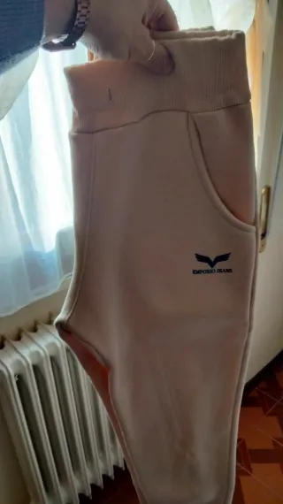 Pantaloni tuta Emporio Jeans uomo S beige