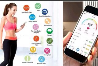 Bilancia Pesapersone Digitale Bluetooth 180 kg