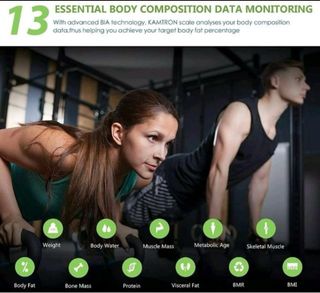 Bilancia Pesapersone Digitale Bluetooth 180 kg