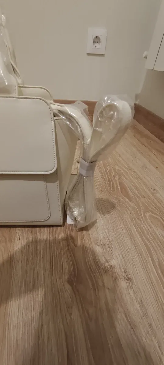 Bolso Anna Field mano/bandolera blanco