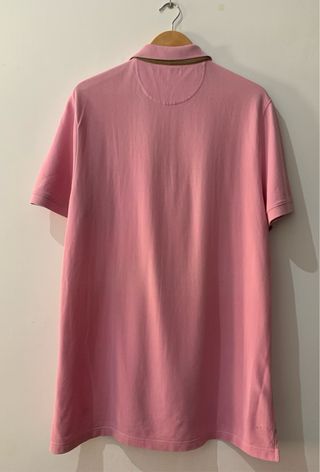 Polo Massimo Dutti Rosa Talla L