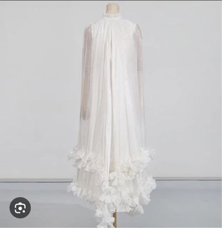 Vestido de fiesta o novia blanco o fiesta ibicenco