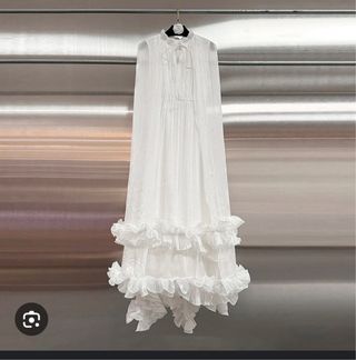 Vestido de fiesta o novia blanco o fiesta ibicenco