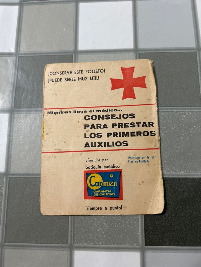 Manual Primeros Auxilios Carmen Botiquín