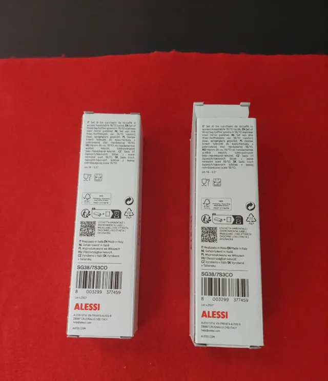 Set Cucchiaini Alessi Mami