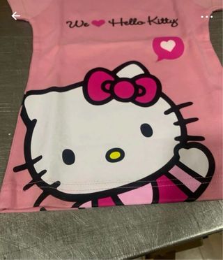T-shirt Hello Kitty 5 anos rosa