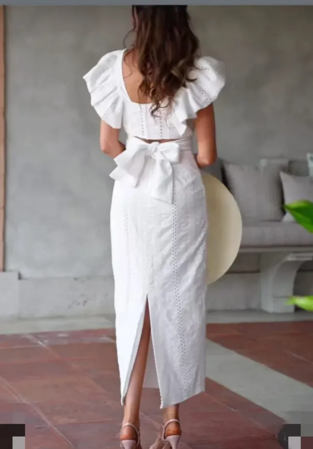 Conjunto falda y top Manolia kobus