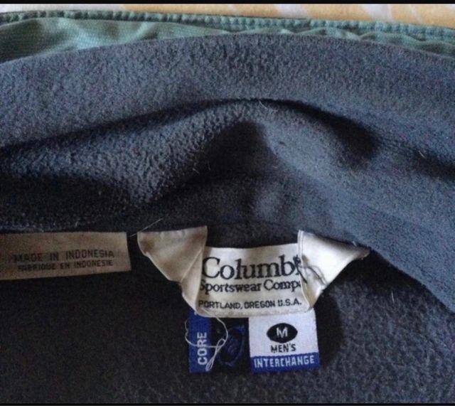 Chaqueta Columbia Talla M Desmontable