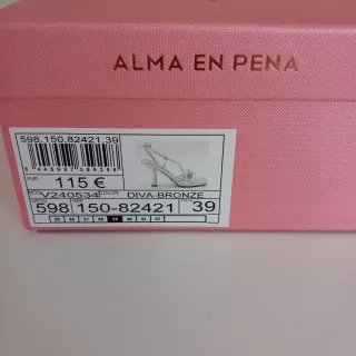 Sandalias "Alma en Pena" Bronce