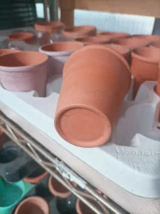 Mini Vaso Vasetto Terracotta