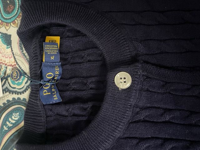 Jersey Polo Ralph Lauren Azul Talla M