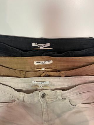 Lote 3 Pantalones Green Coast