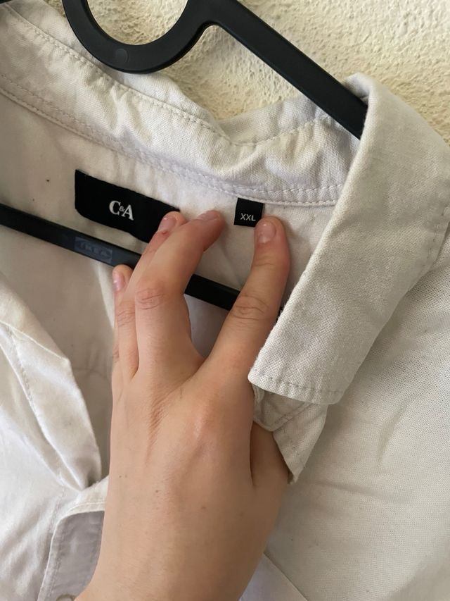 Camisa C&A Beige