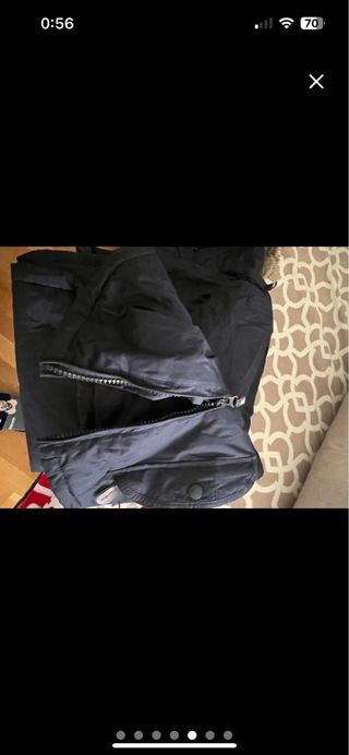 Parka geographical norway  azul con capucha