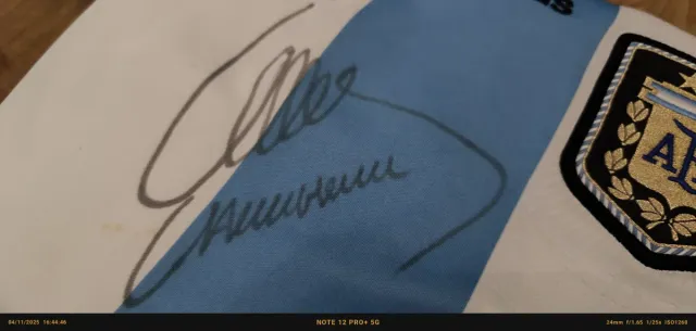 ULTIMI GIORNI Maglia Argentina firmata da Mascherano
