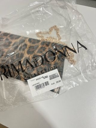 Pochette Primadonna leopardata