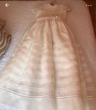 Vestido de Comunión Beis