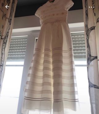 Vestido de Comunión Beis